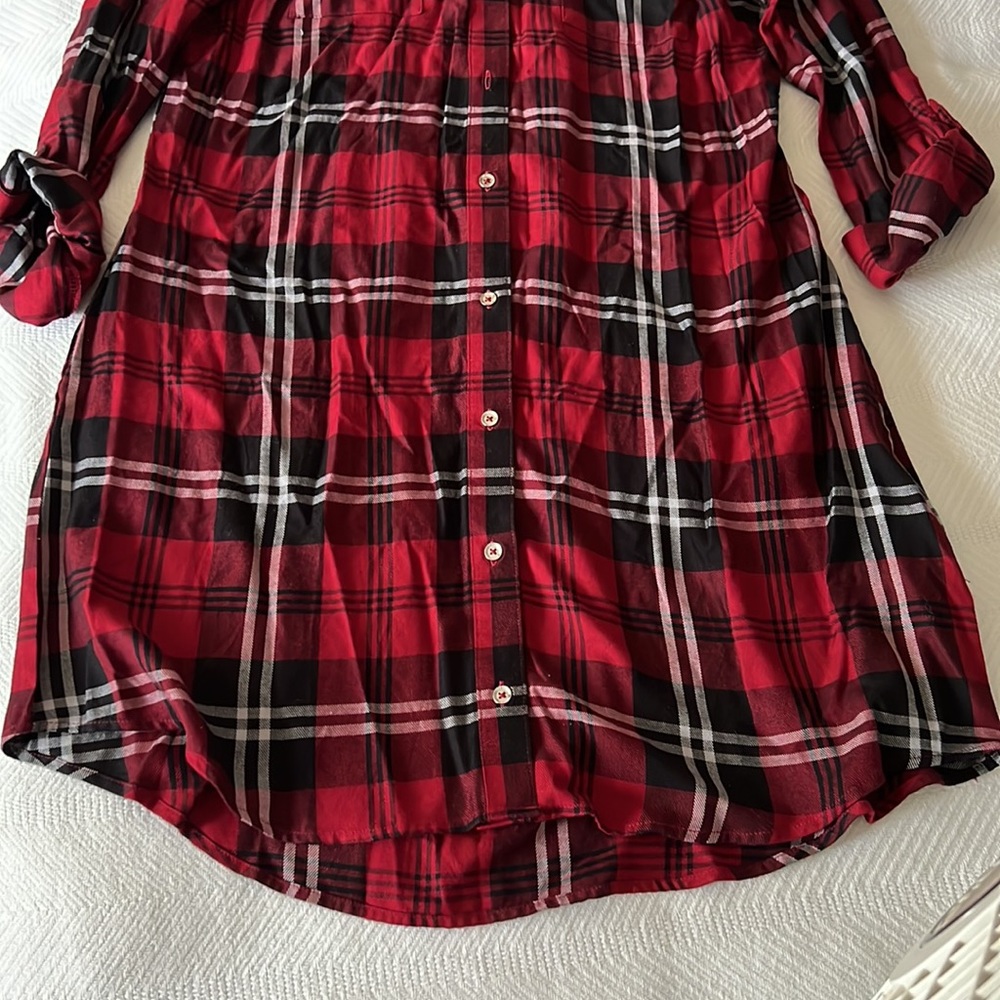GUESS SHIRT DRESS - Picture 2 of 2